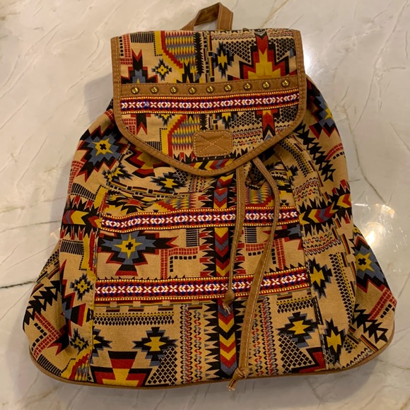 Aztec Inspired Backpack - Picture 3 of 8